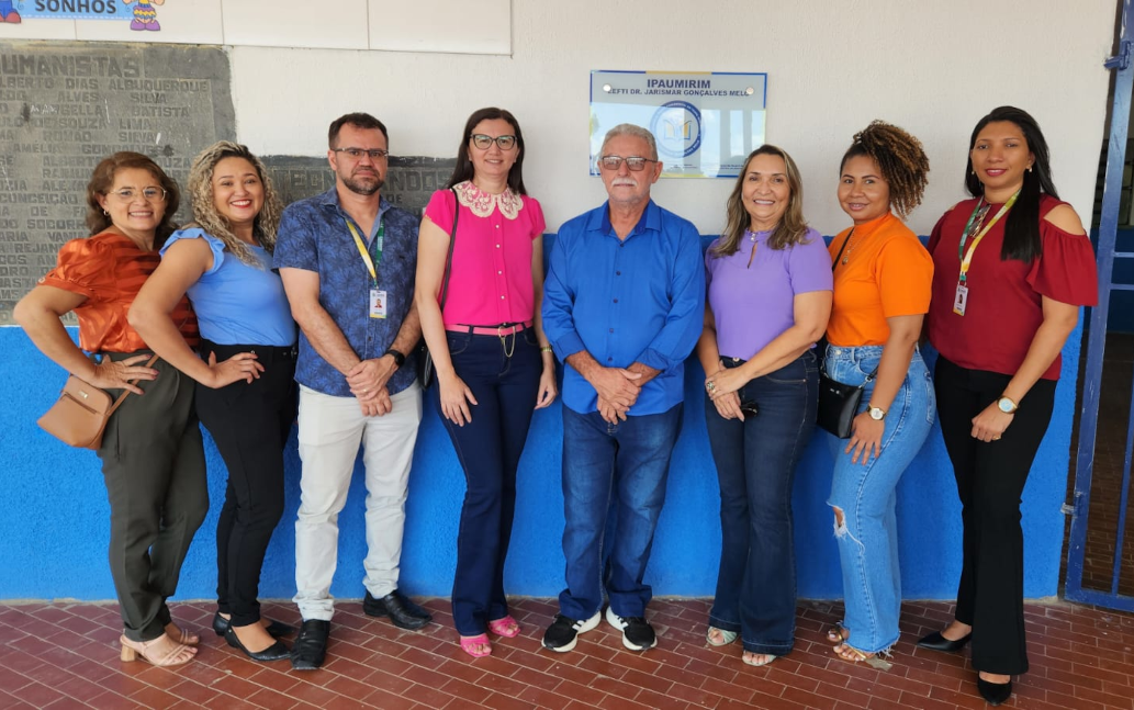 Solenidade de abertura da implantação do Tempo Integral na Escolas Dr. Jarismar Gonçalves Melo em Ipaumirim